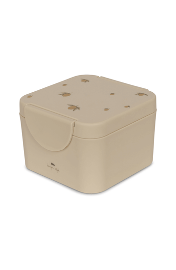 Konges Slojd Small Lunch Box, Lemon - Hello Little Birdie