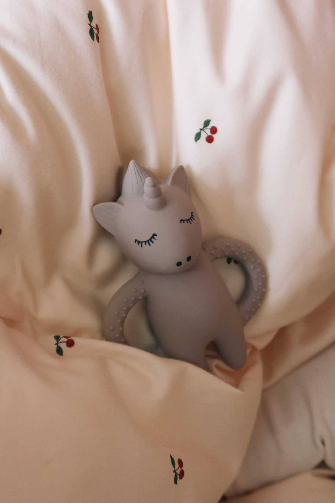 Konges Slojd Unicorn Teether, Lilac - Hello Little Birdie