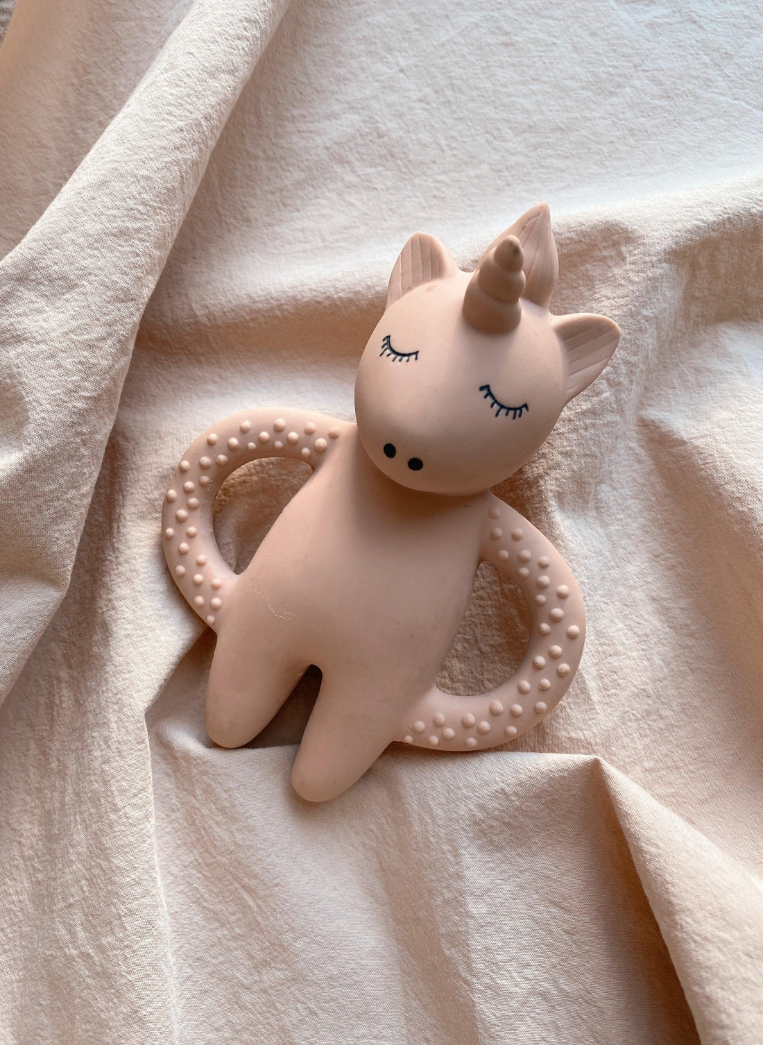 Konges Slojd Unicorn Teether, Lilac - Hello Little Birdie