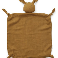 Liewood Agnete Baby Cuddle Cloth, Rabbit & Golden Caramel - Hello Little Birdie