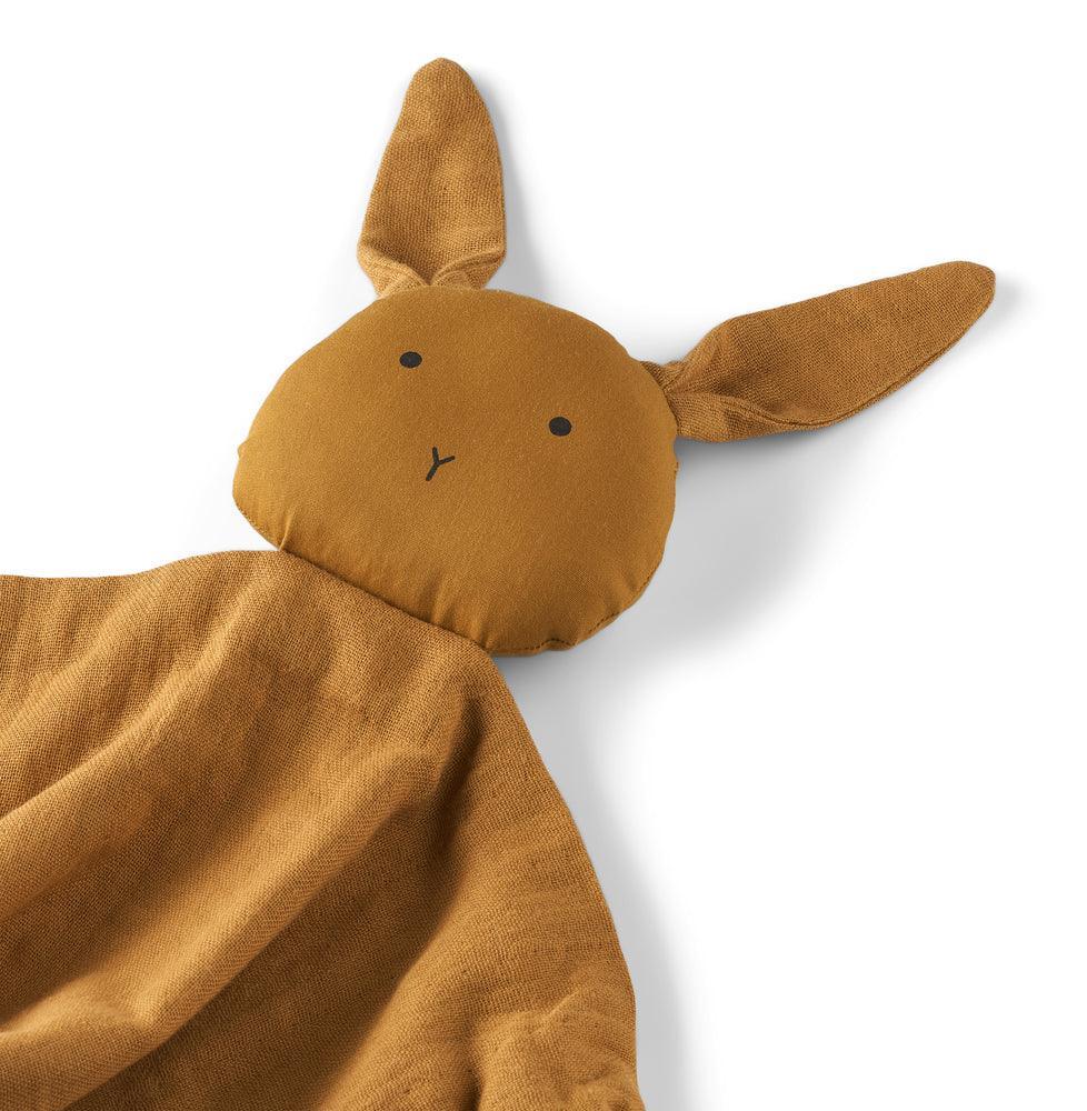 Liewood Agnete Cuddle Cloth, Rabbit & Golden Caramel - Hello Little Birdie