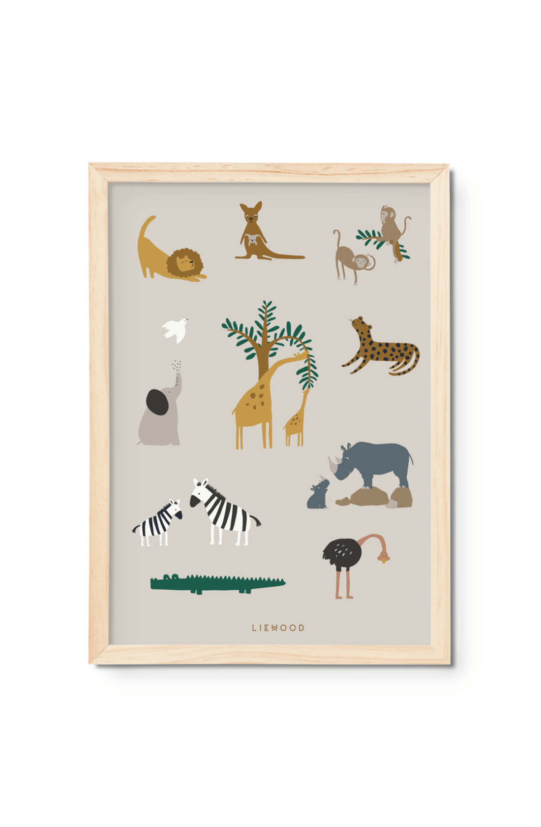 Liewood Beverly Poster, All Together & Sandy - Hello Little Birdie