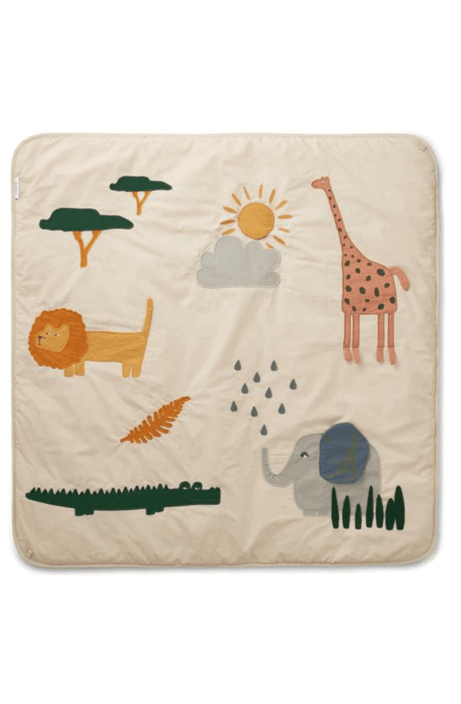 Liewood Glenn Activity Blanket, Play Mat, Safari Sandy Mix - Hello Little Birdie