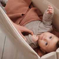 Liewood Kara Baby Knitted Blanket, Pale Tuscany - Hello Little Birdie