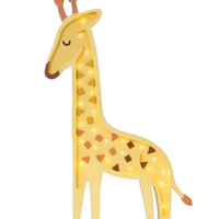 Little Lights Giraffe Lamp, African Yellow - Hello Little Birdie