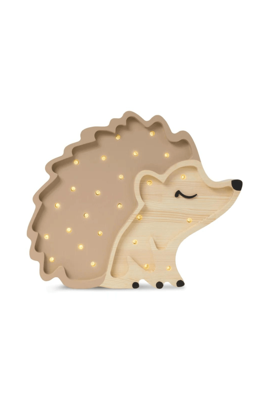 Little Lights Hedgehog Lamp, Autumn Brown - Hello Little Birdie