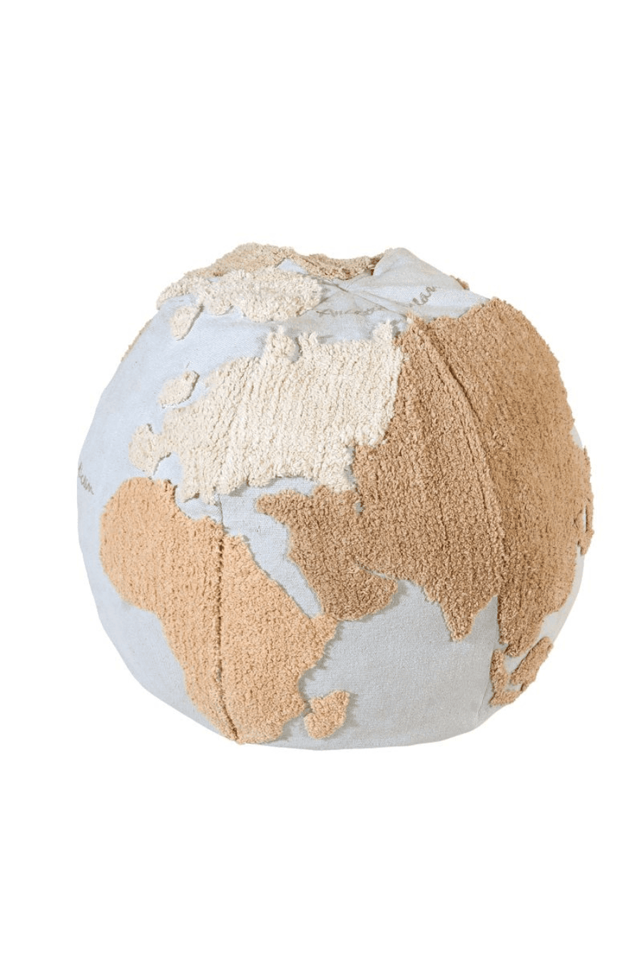 Lorena Canals, Pouf World Map - Hello Little Birdie