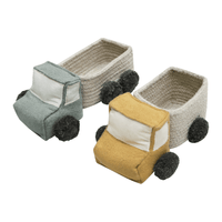 Lorena Canals, Set of Mini Truck Baskets - Hello Little Birdie