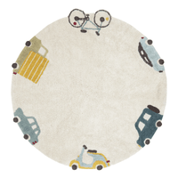 Lorena Canals, Wheels Rug - Hello Little Birdie