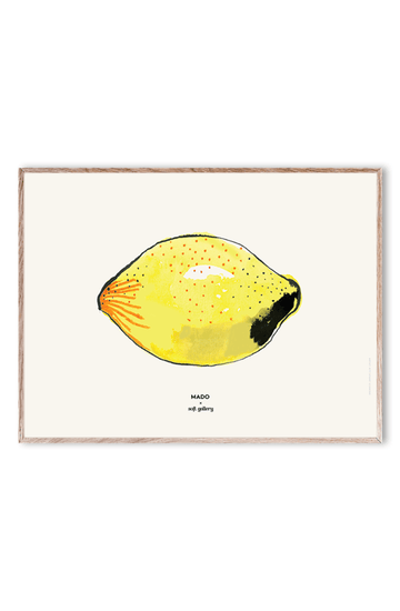 Mado Lemon Print, 30cm x 40cm - Hello Little Birdie
