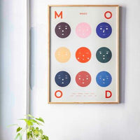 Mado Nine Moods Print, 50cm x 70cm - Hello Little Birdie