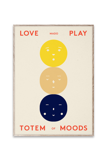 Mado Totem of Moods Print, 30cm x 40cm - Hello Little Birdie