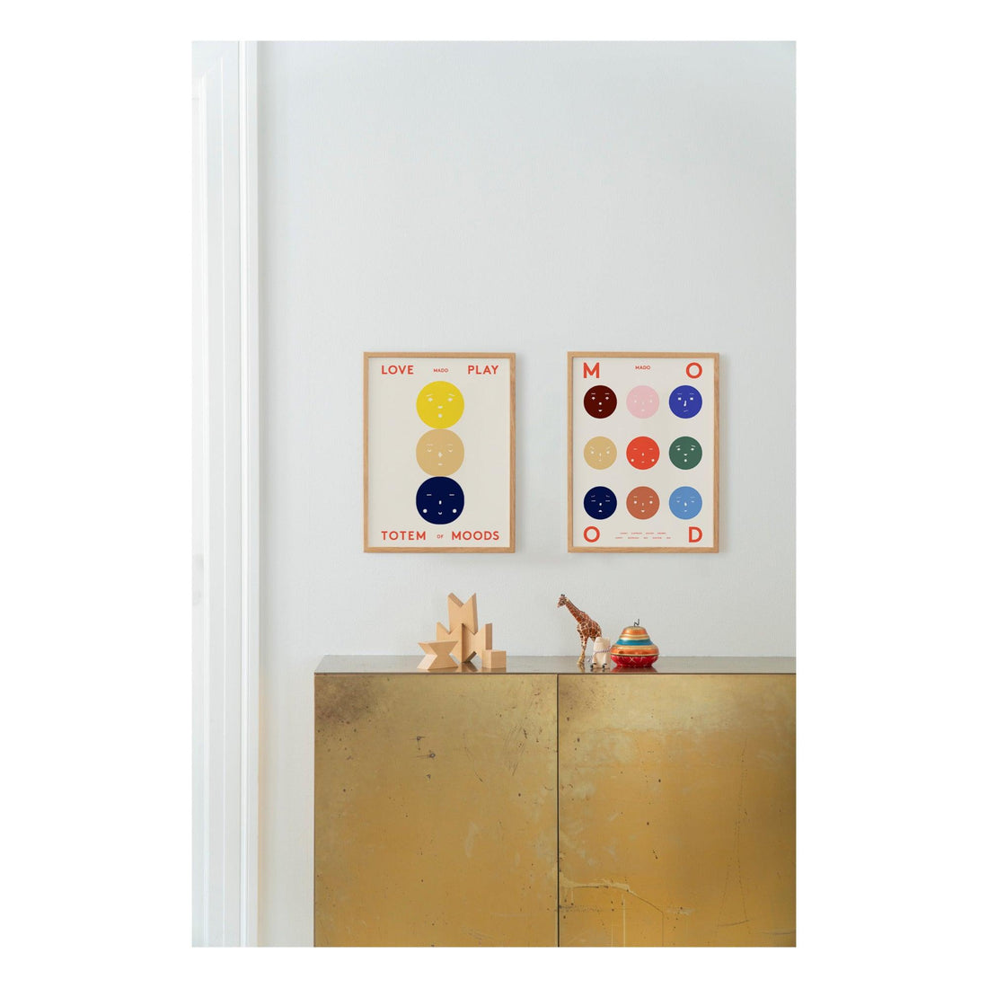 Mado Totem of Moods Print, 30cm x 40cm - Hello Little Birdie
