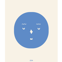 Mado Zen Feelings Print, 30cm x 40cm - Hello Little Birdie