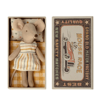 Maileg Big Sister Mouse In Matchbox - Hello Little Birdie