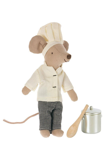 Chef Mouse with Pot & Spoon - Hello Little Birdie