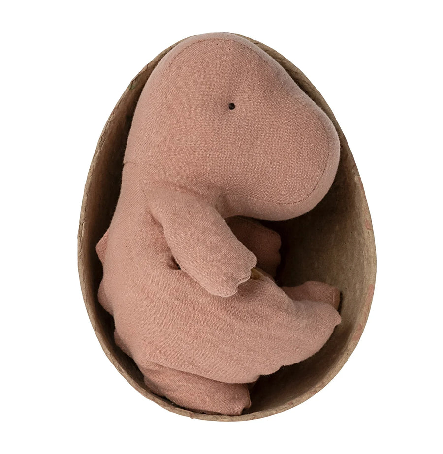 Gantosaurus Egg Small Old Rose - Hello Little Birdie