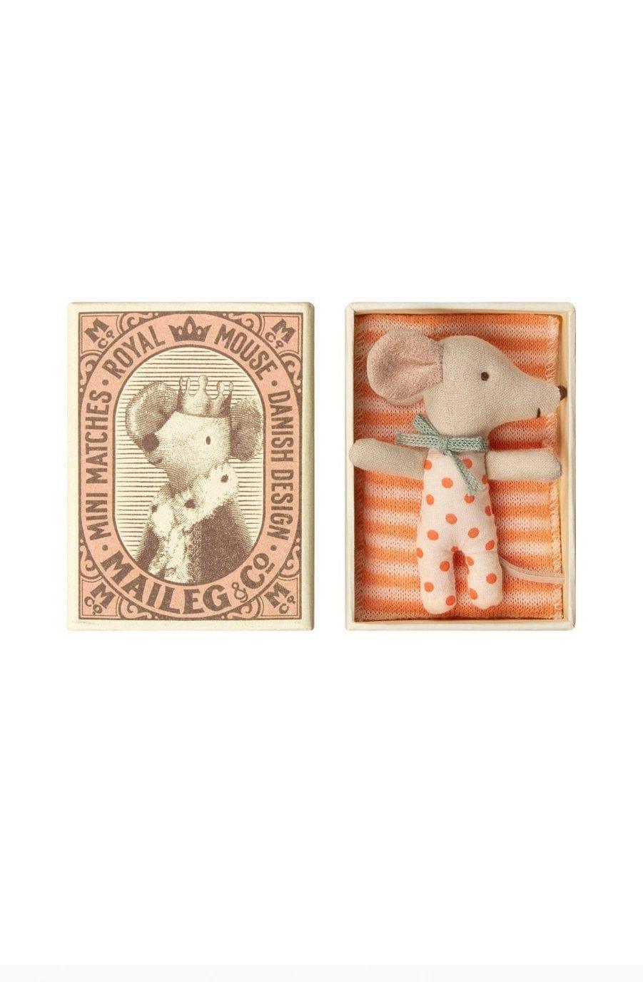 Maileg Mouse Baby Sleepy-Wakey girl - Hello Little Birdie