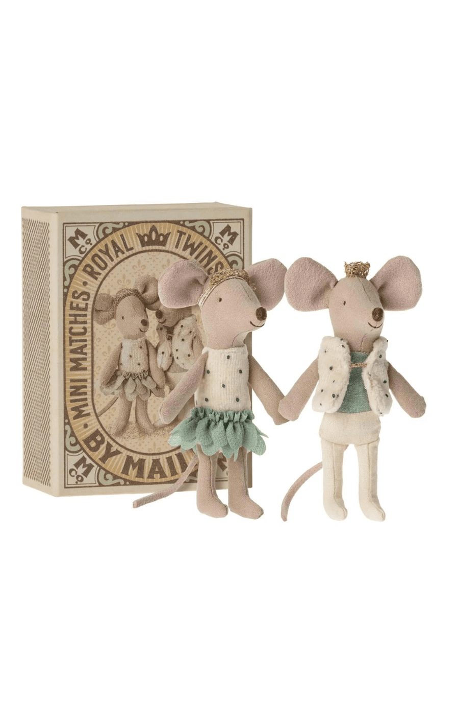 Maileg Royal Twins Mice in Box - Hello Little Birdie