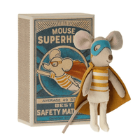 Maileg Super Hero Mouse in Matchbox - Hello Little Birdie