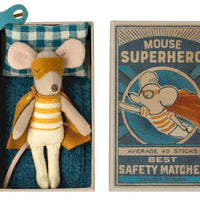 Maileg Super Hero Mouse in Matchbox - Hello Little Birdie