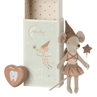 Maileg Toothfairy Sister in a Box, Rose - Hello Little Birdie