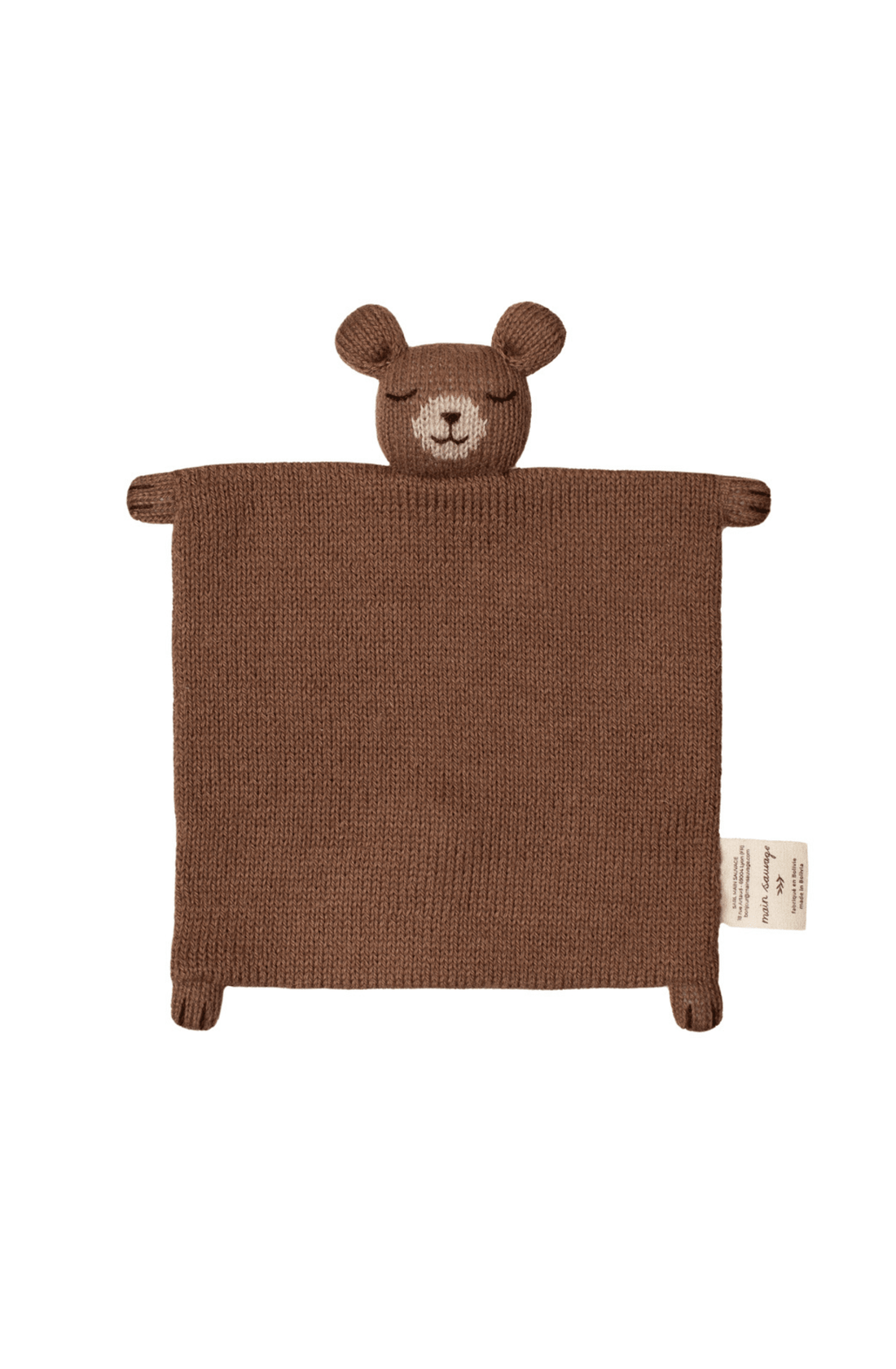 Main Sauvage Knit Cuddle Cloth, Teddy - Hello Little Birdie