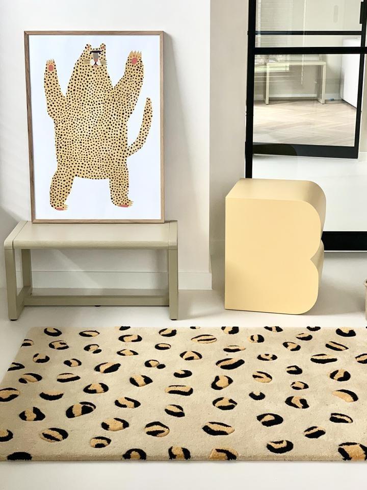 Maison Deux, Leopard Rug - Hello Little Birdie