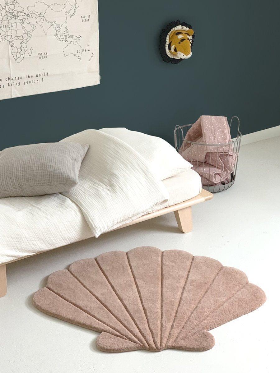 Maison Deux, Shell Rug Rose Dust - Hello Little Birdie