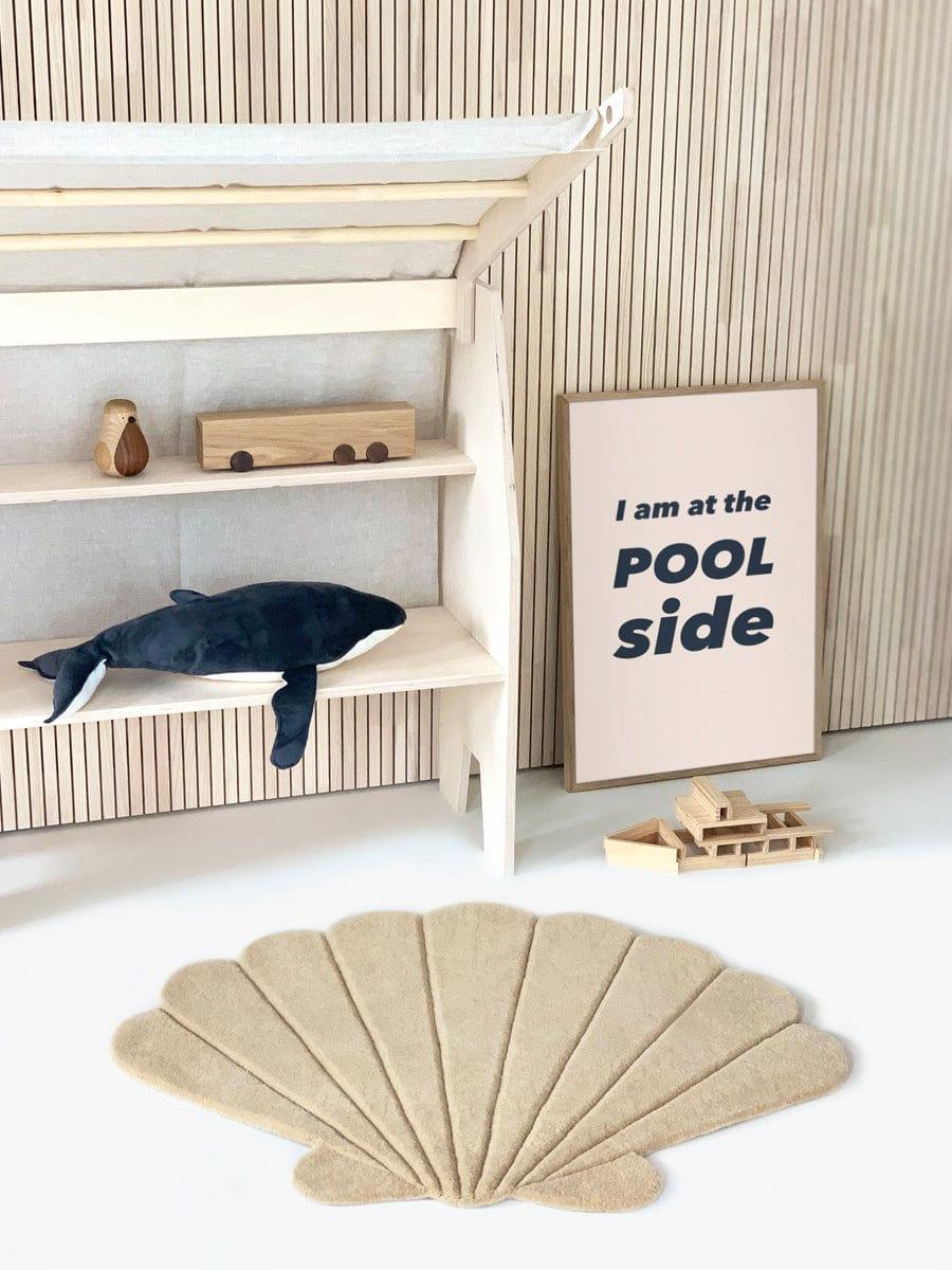 Maison Deux, Shell Rug Sand - Hello Little Birdie