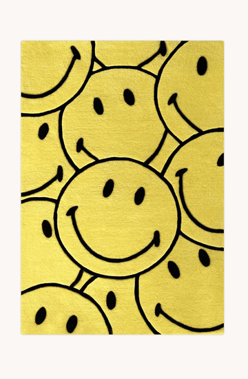 Maison Deux, Smiley® Rectangle Rug 120cm x 180cm - Hello Little Birdie