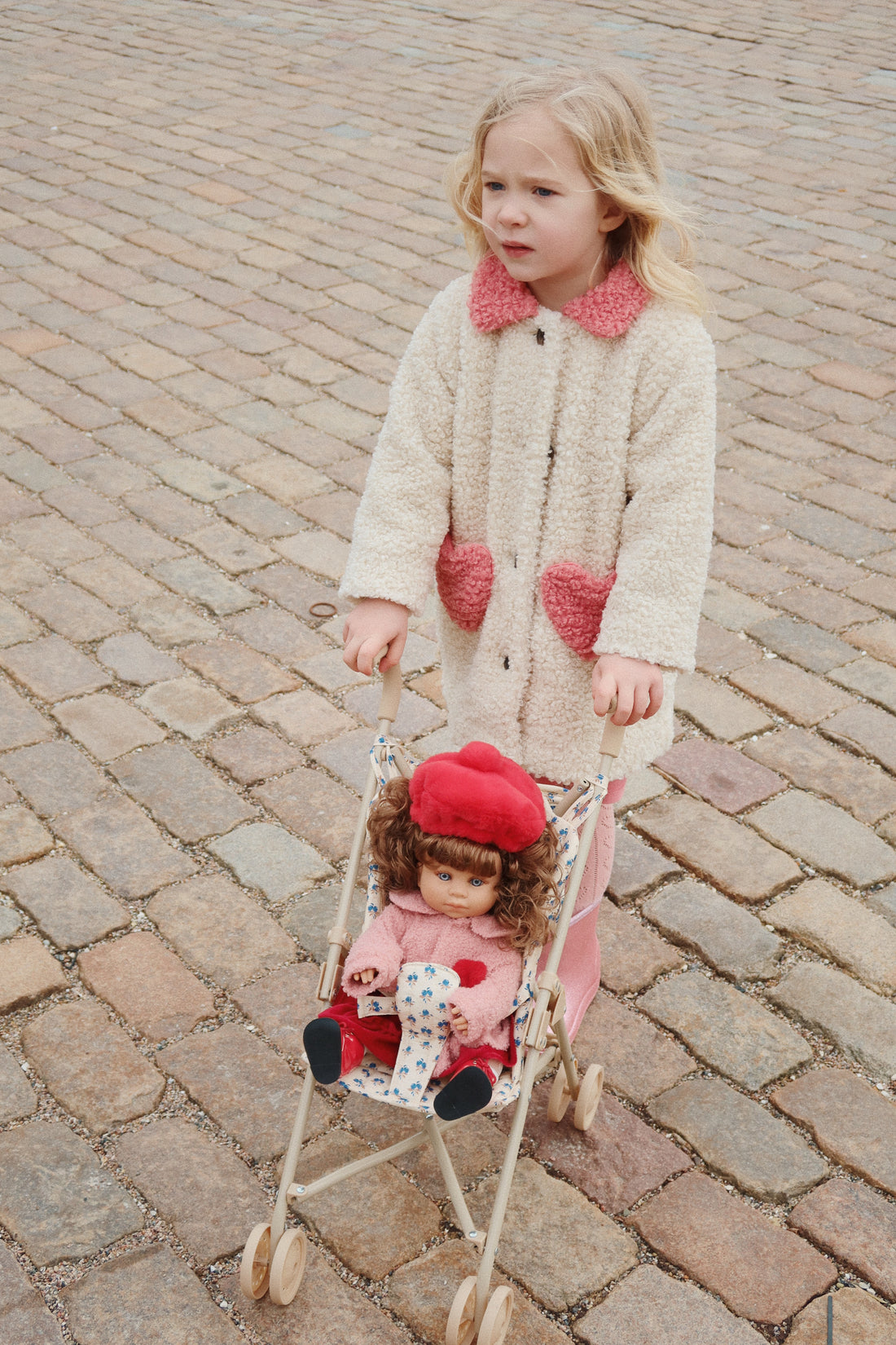 Konges Slojd Doll Stroller, Piccolo Blu