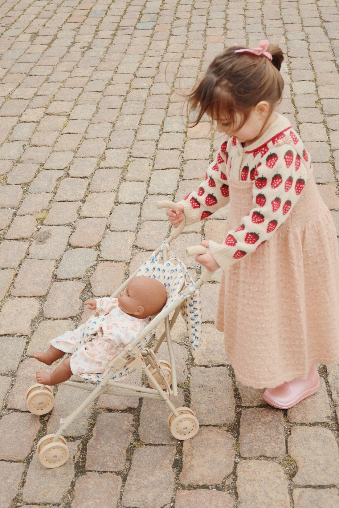 Konges Slojd Doll Stroller, Piccolo Blu