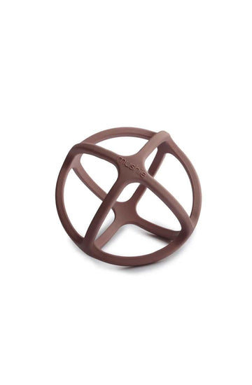 Mushie Ball Teether, Woodchuck (PRE-ORDER FEB) - Hello Little Birdie