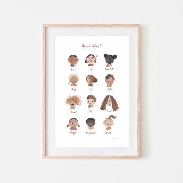 Mushie Big Feelings Poster - Hello Little Birdie