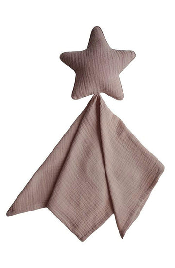 Mushie Lovey Blanket Comforter Star Natural - Hello Little Birdie