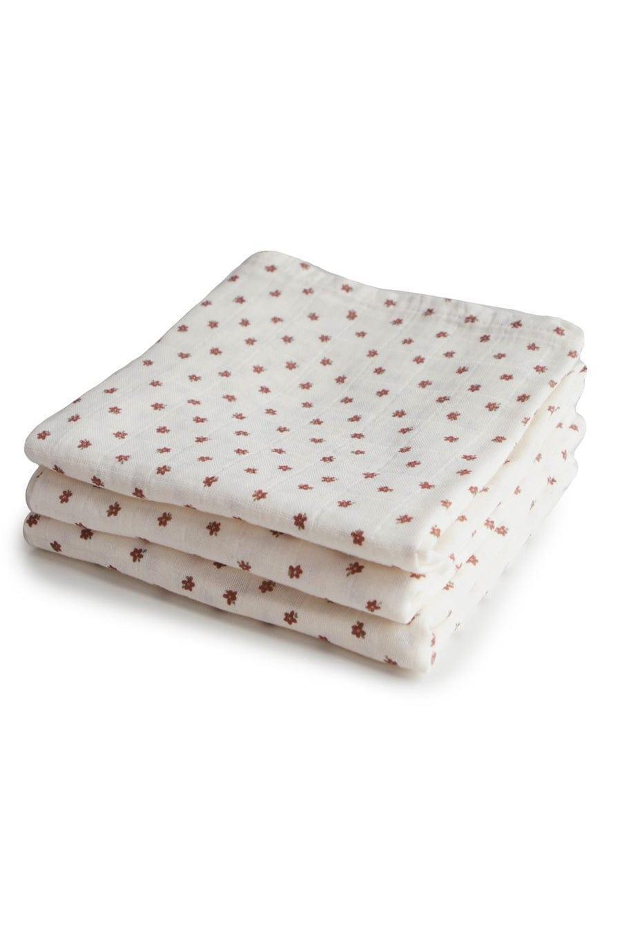 Mushie Muslin Cloth 3-Pack Bloom - Hello Little Birdie