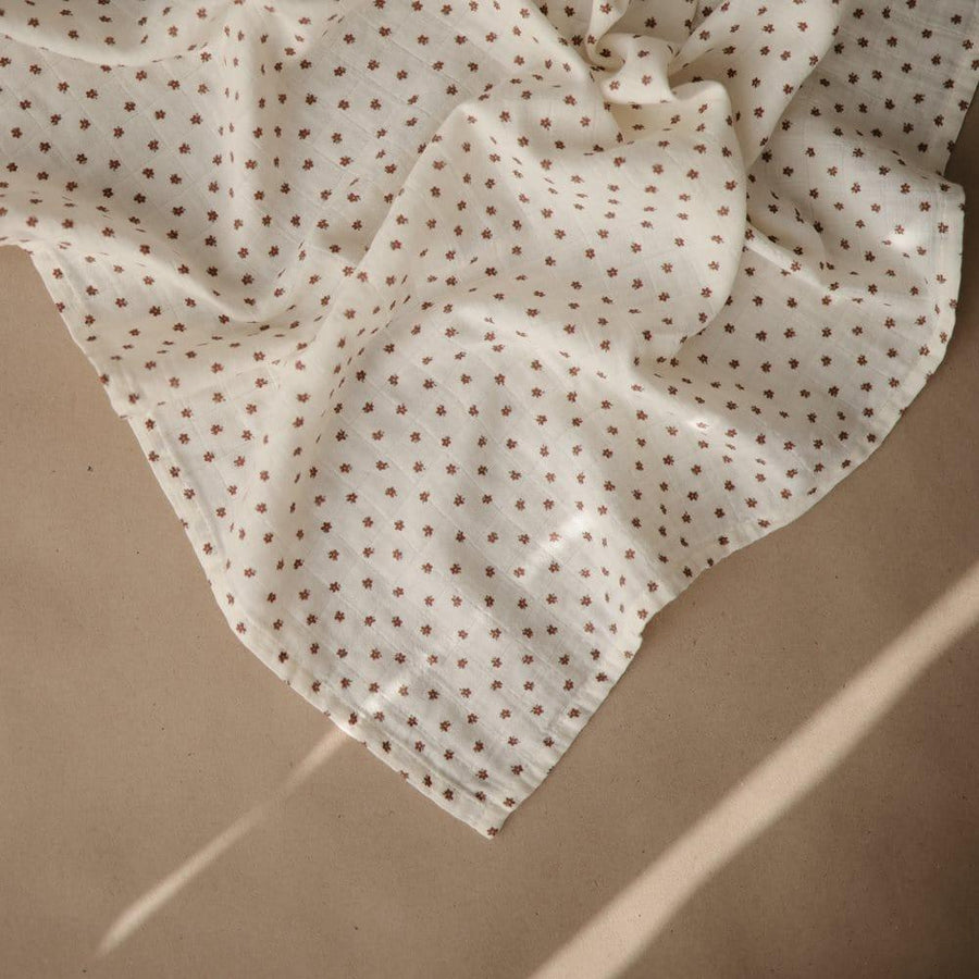 Mushie Muslin Cloth 3-Pack Bloom - Hello Little Birdie