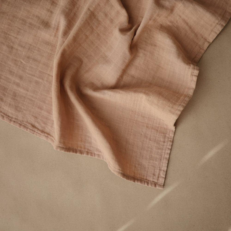 Mushie Muslin Cloth 3-Pack Blush - Hello Little Birdie