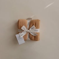 Mushie Muslin Cloth 3-Pack Fall Yellow - Hello Little Birdie
