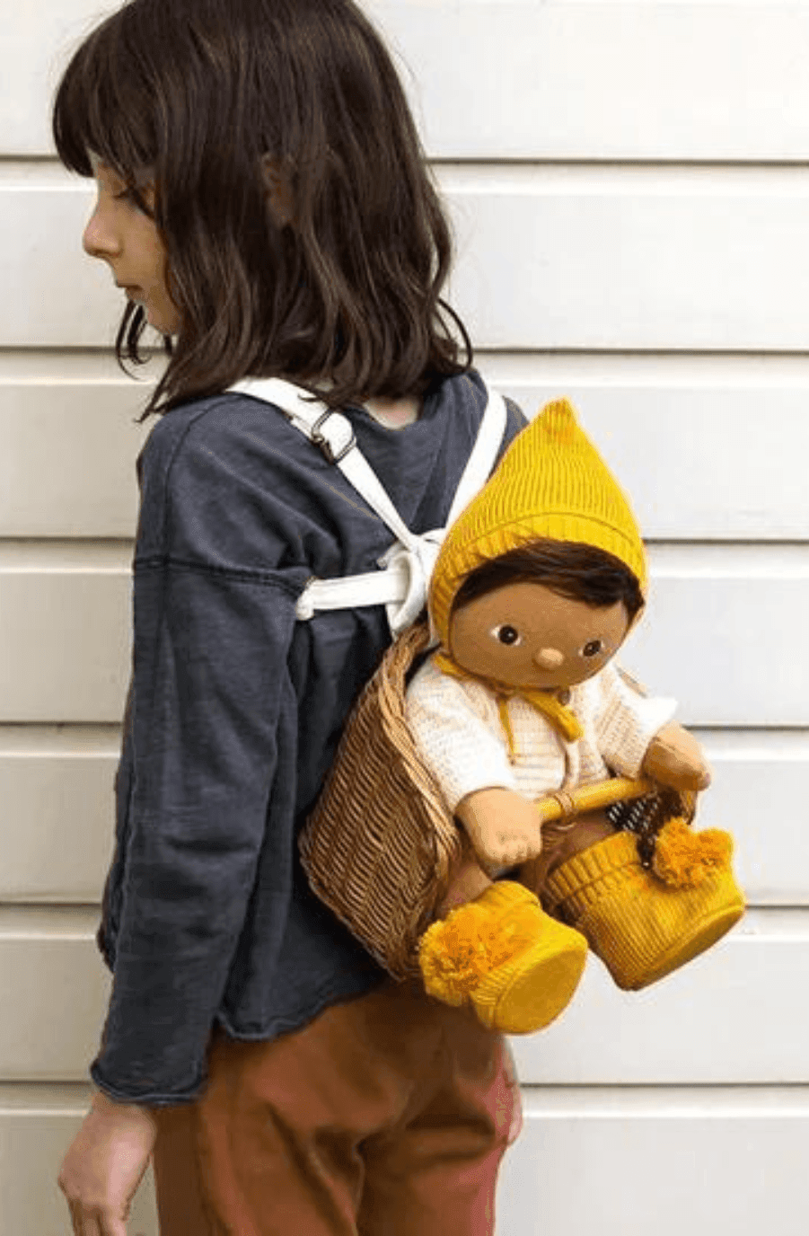 Olli Ella Dinkum Dolls Bring Me Basket - Hello Little Birdie