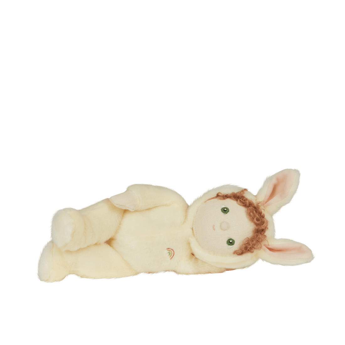 Olli Ella Dinky Dinkum Fluffle Doll, Babbit Bunny, Buttercream - Hello Little Birdie