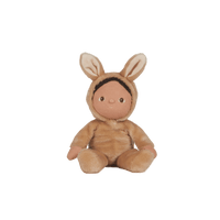 Olli Ella Dinky Dinkum Fluffle Doll, Bucky Bunny, Latte - Hello Little Birdie