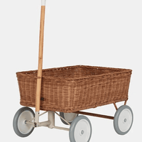 Olli Ella Rattan Wonder Wagon Natural - Hello Little Birdie