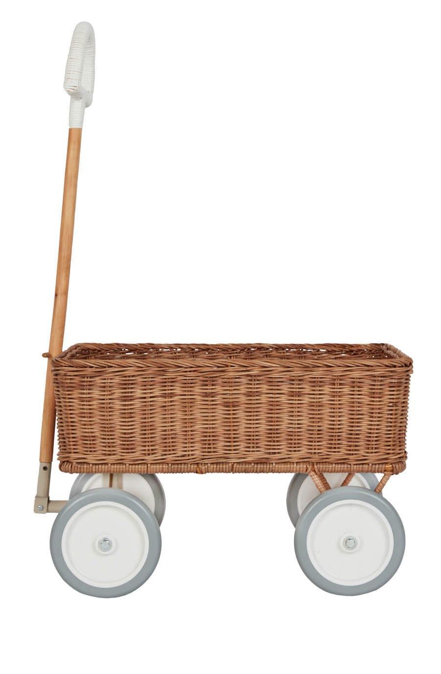 Olli Ella Rattan Wonder Wagon Natural - Hello Little Birdie