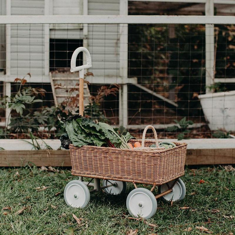 Olli Ella Rattan Wonder Wagon Natural - Hello Little Birdie