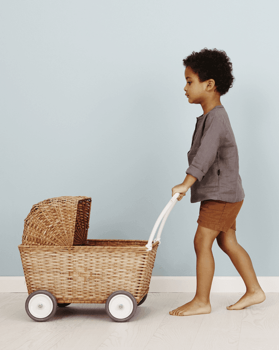 Olli Ella Strolley, Pram, Natural - Hello Little Birdie
