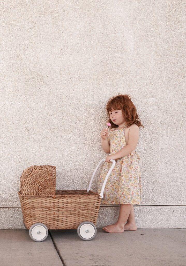 Olli Ella Strolley, Pram, Natural - Hello Little Birdie