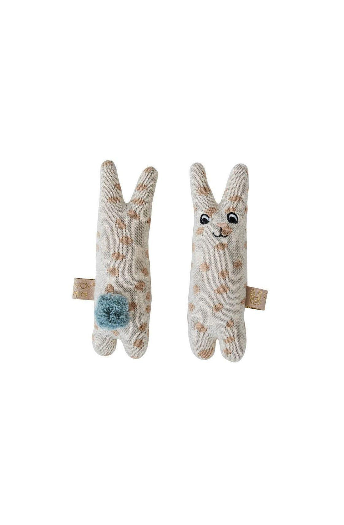 OYOY Baby Rattle Rabbit Nude - Hello Little Birdie