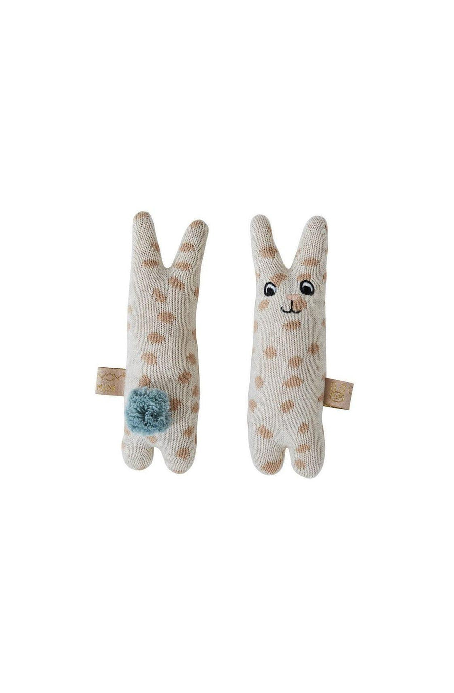 OYOY Baby Rattle Rabbit Nude - Hello Little Birdie